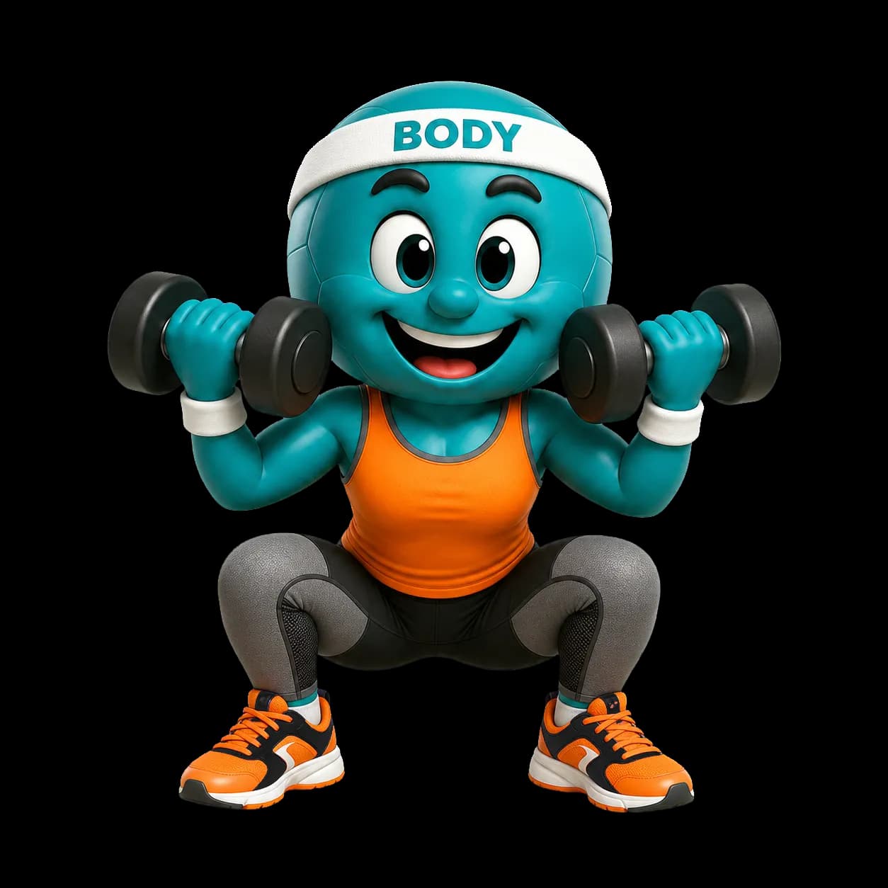 Maskot cvičenia BodyForming