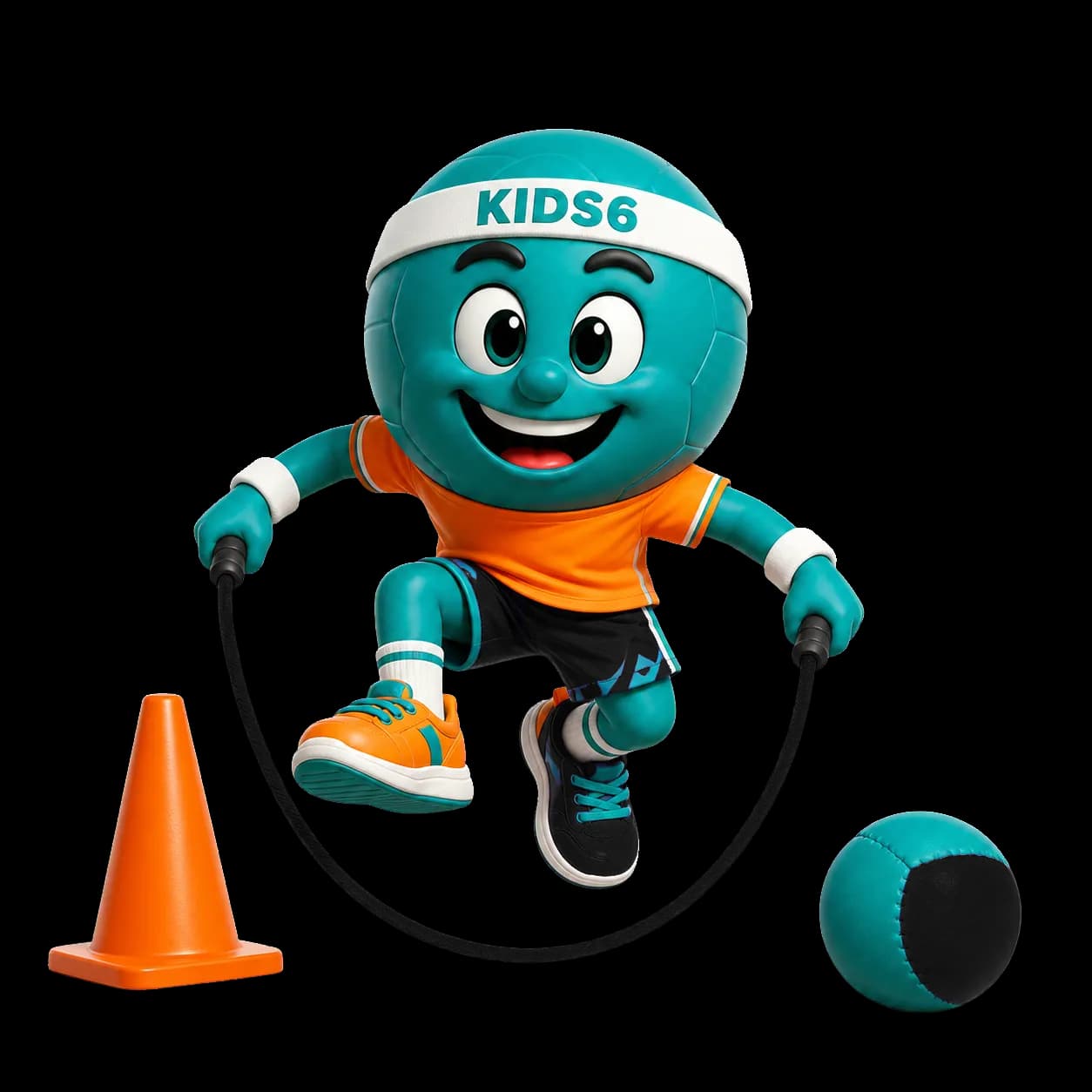 Maskot cvičenia Cvičko deti