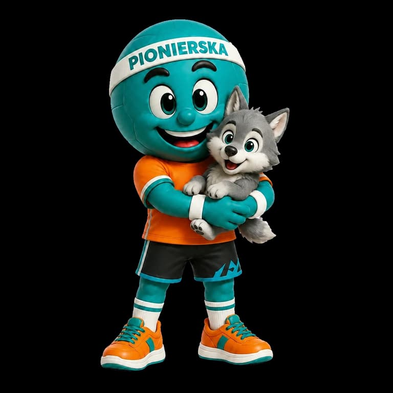 Maskot cvičenia VLK deti